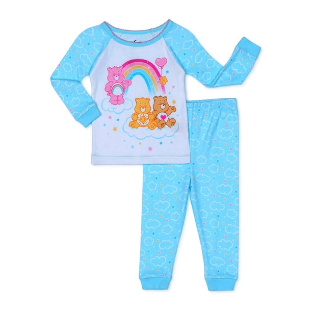 Care Bears Girls Toddler 2 Piece Pajama Set Care Bears Girls Toddler 2 Piece Pajama Set